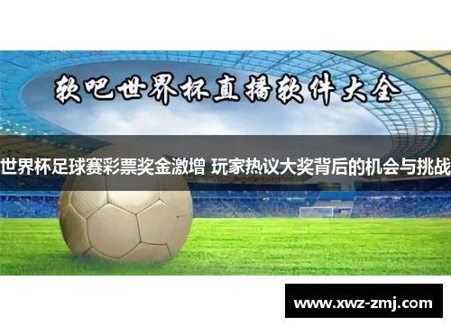 世界杯足球赛彩票奖金激增 玩家热议大奖背后的机会与挑战