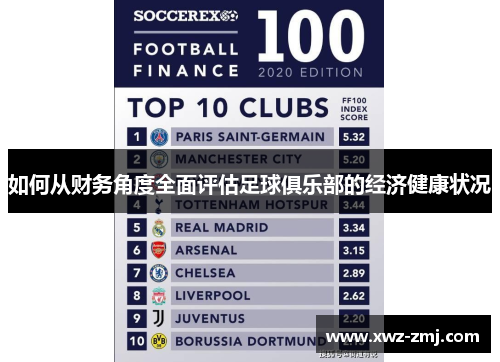 如何从财务角度全面评估足球俱乐部的经济健康状况 如何从财务角度全面评估足球俱乐部的经济健康状况